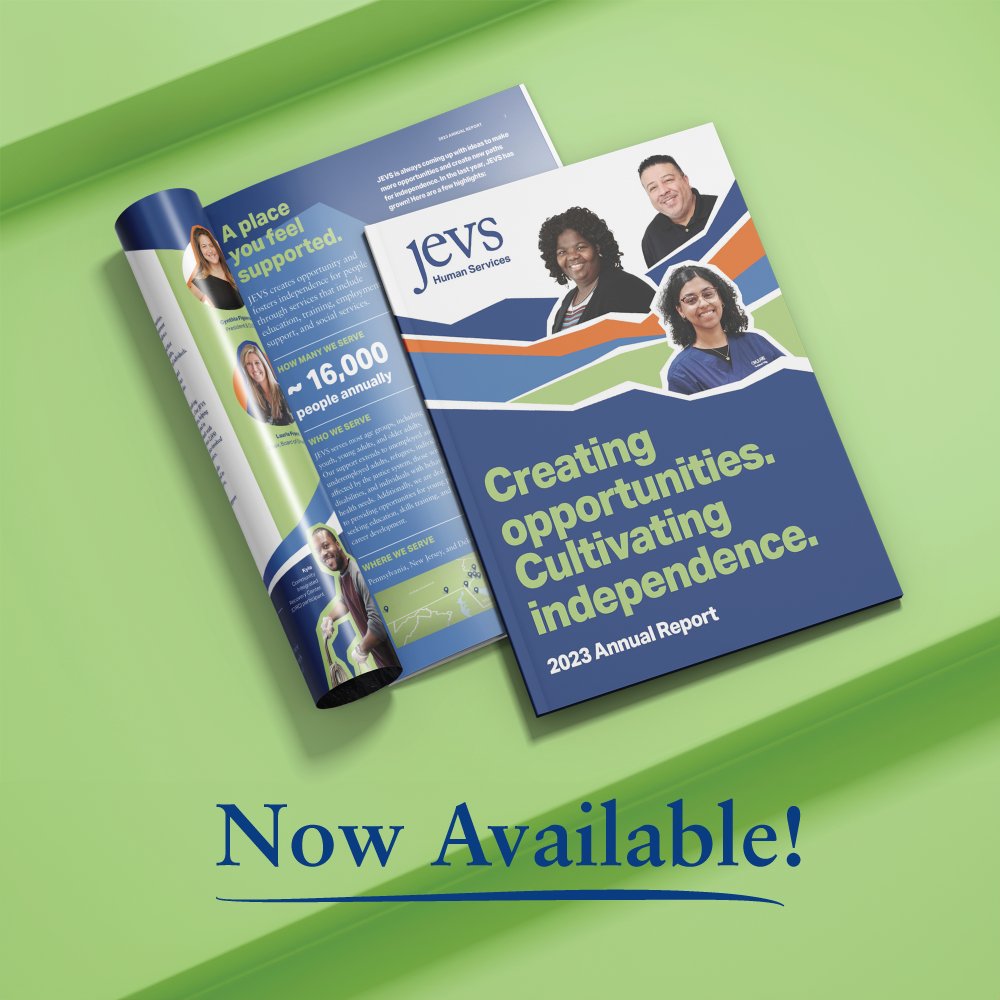 JEVS serves over 16,000 individuals in over 40 programs. We’re thrilled to present our 2023 annual report, which shares the highlights of this past year! To read more, click this link: ow.ly/ivfM50Qa3MO
