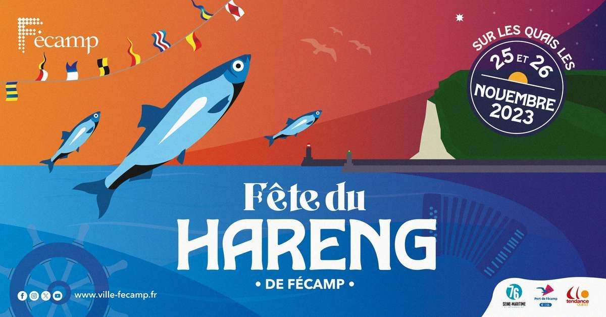 📆 𝗔𝗚𝗘𝗡𝗗𝗔 - Votre week-end à Fécamp sera festif et traditionnel !
Nous vous attendons nombreux sur les quais pour profiter de l'incontournable Fête du Hareng ⚓

Retrouvez le programme complet ➡️ buff.ly/3SSKGY0