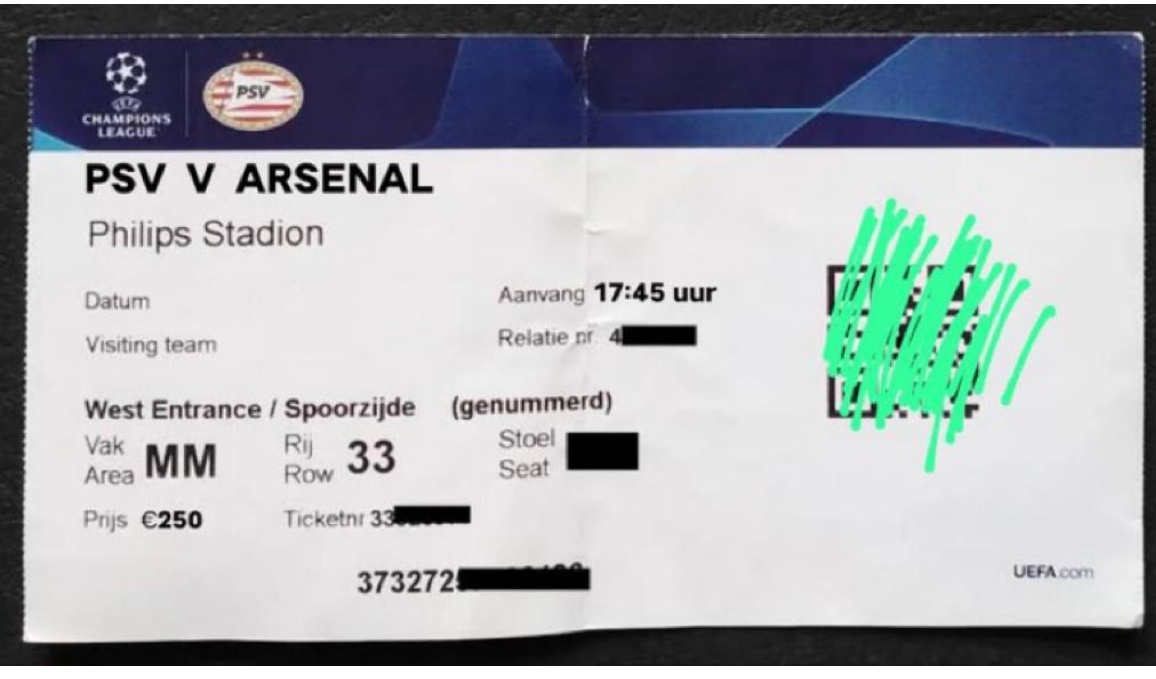 Aww, ticket fraud on twitter. Modern Life Is Shit. Looking for a couple for PSV & was gently scammed of 220 quid over several hours by the see you next tuesday that is @marcosticketsg Avoid this f#%^er. He’s blocked us now. Look at the photo he sent to ‘prove’ he has tickets ffs