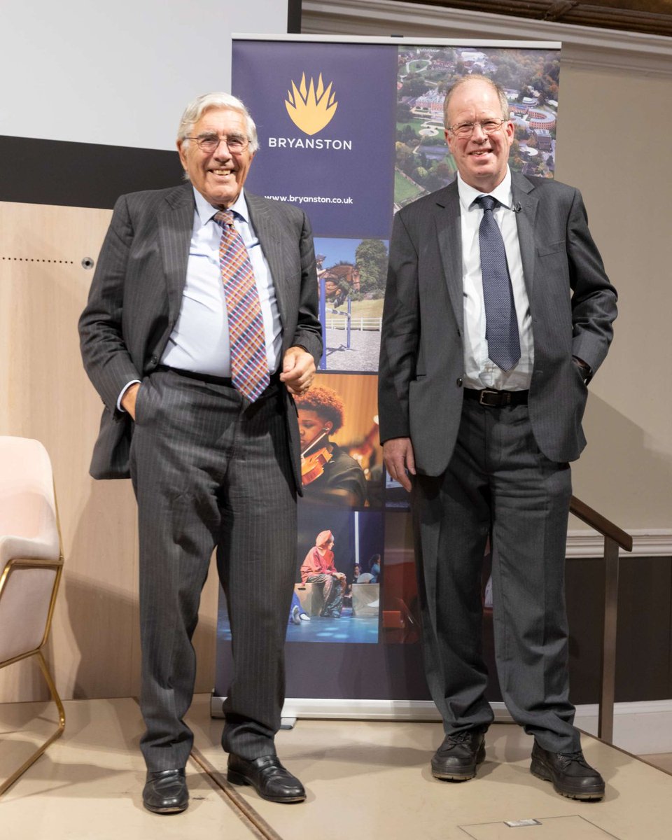 It was a great evening on Wednesday at RSA House for the Beyond Bryanston annual spotlight evening. Peter Hardy interviewed OB Lord Nicholas Phillips about his life in law. Look out for the video coming soon on beyondbryanston.co.uk  #inspiringobs #bryanstonspotlight