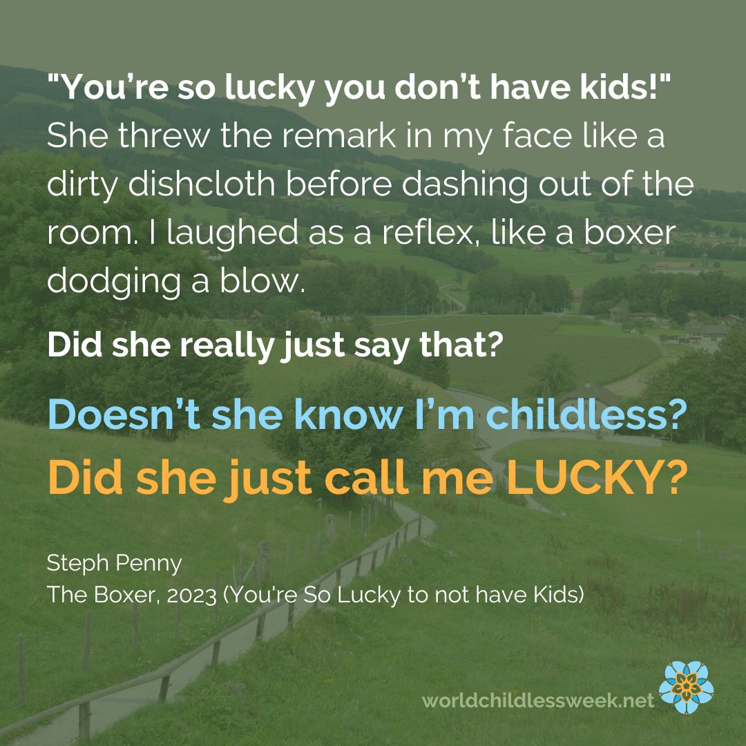 You can read the rest of Steph's story in full at: buff.ly/3G8eHLP

#childless #childlesssupport #childlessnotbychoice #childlessbycircumstances #ageingwithoutchildless #childlessafterivf #socialinfertility #childlessbyrelationship