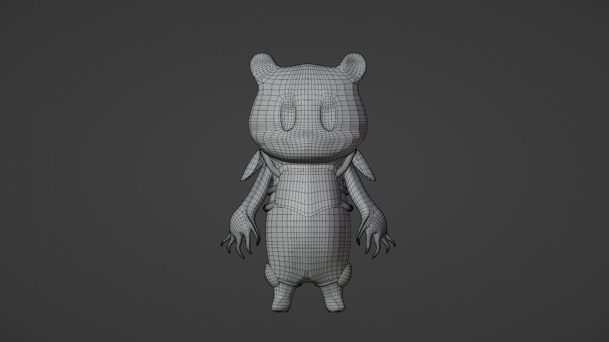 MiraSoftworks's tweet photo. Can you imagine being assaulted by something so adorable? #3dmodeling #3dart @SecretEnterLab https://t.co/eO7nGR4XVD