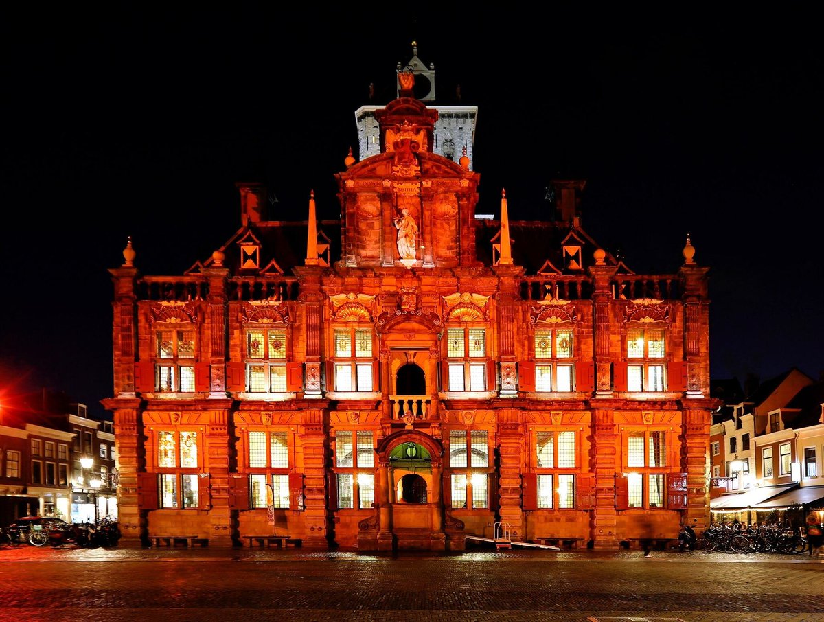 Het stadhuis kleurt oranje, want Delft zegt NEE tegen geweld tegen vrouwen en meisjes met de wereldwijde campagne Orange the World. 🧡

Lees hier wat we in Delft doen tegen geweld tegen vrouwen⤵️
delft.nl/campagne-tegen…

#OrangetheWorldNL #Delft #gemeenteDelft