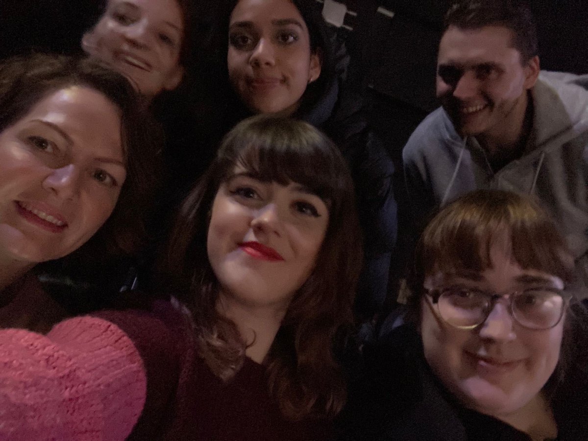 it’s opening night of the Visit! so proud of the work we’ve put in over the last few weeks :))