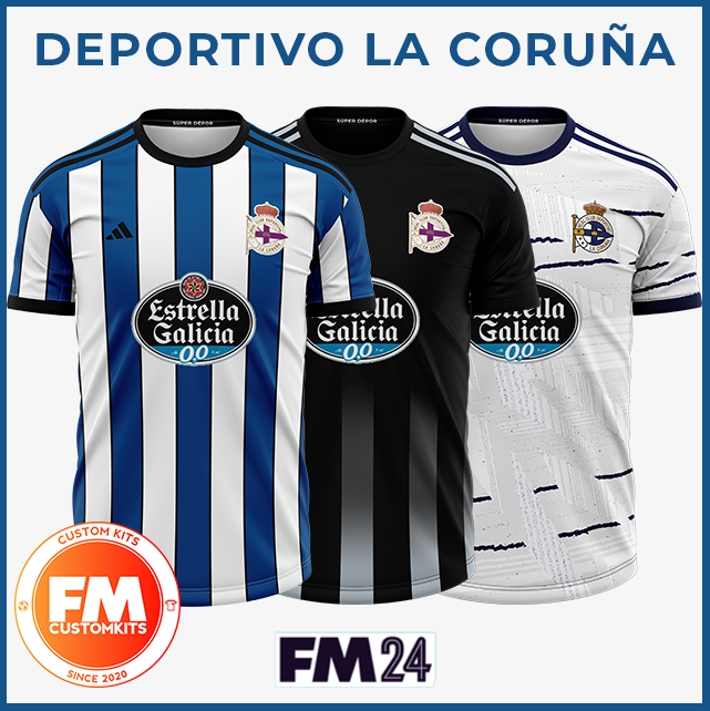 fmcustomkits's tweet photo. New #FM24 kits request delivered ✅🇪🇸
Does anyone remember them winning #LaLiga in 2000? 🏆
Today they're in 3rd tier, can you bring back the good old days taking them to #ChampionsLeague?
Any kits request can be sent on https://t.co/EWGoUyZCXt 💻
#FootballManager #SaveIdea https://t.co/PILE2pWfUg