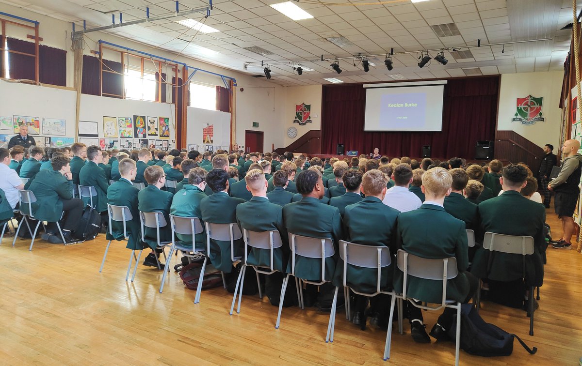 NewryMourneDown (@nmdcouncil) on Twitter photo <a href="/nmd_pcsp/">Newry, Mourne & Down PCSP</a> have organised a number of presentations throughout the district about the dangers of drug use.
The presentations, delivered by Theresa Burke who lost her son to drugs, have reached over 2000 young people.
To book a safety talk👉PCSP@nmandd.org
tinyurl.com/fukwzcuh <a href="/nmd_pcsp/">Newry, Mourne & Down PCSP</a> have organised a number of presentations throughout the district about the dangers of drug use.
The presentations, delivered by Theresa Burke who lost her son to drugs, have reached over 2000 young people.
To book a safety talk👉PCSP@nmandd.org
tinyurl.com/fukwzcuh
