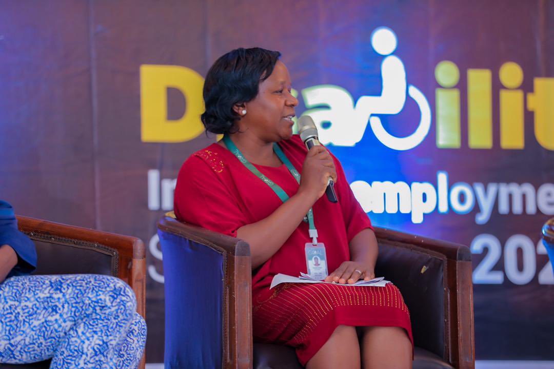 SautiPlus's tweet photo. “Inclusion of people with disabilities is a factor in budgeting and planning. You should establish a budget for your organisation and assess your performance based on how well you have served the disadvantaged.” Mrs. Kemigisha Trust #Employment4All https://t.co/j8fUVdTjoR