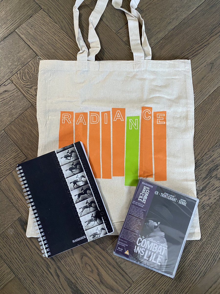 Le combat dans l’ile is released next week in 🇬🇧🇺🇸 to celebrate we have a competition!

Win the release plus a Radiance title and notepad. All you have to do:

✅follow us
✅repost
✅respond your favourite French film 

Beware of scams and people impersonating this account!