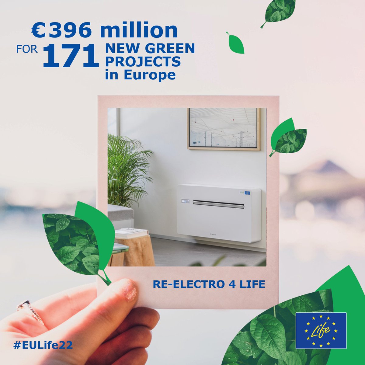 Join us in applauding #EULife22 project RE-ELECTRO 4 LIFE!👏 This new #LIFEProject aims to make a positive impact on the environment & promote sustainability in the electronics industry!🔌♻️ 👉europa.eu/!4PXBQ3 #EWWR2023