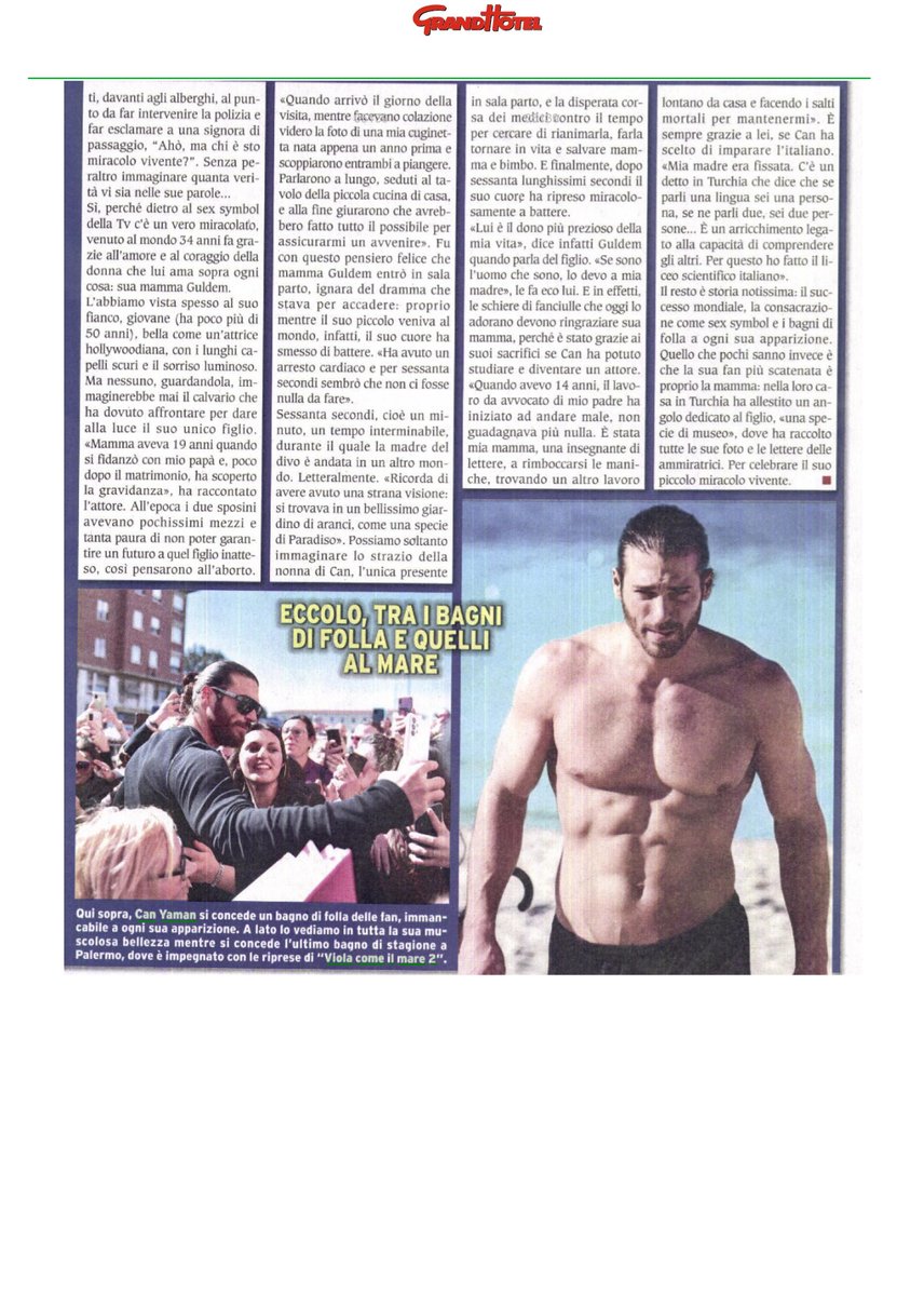 Intervista a #Canyaman su #Grandhotel 
#ViolaComeilMare #ViolaComeilMare2 ❤️🔝