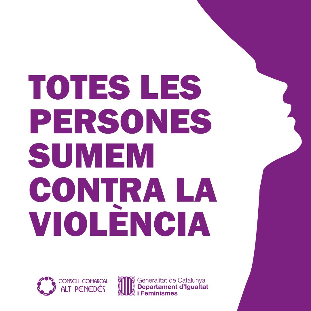 ccaltpenedes's tweet photo. 🟣El Consell Comarcal de l’Alt Penedès se suma a la reivindicació del 25N, dia internacional contra les violències masclistes. https://t.co/RDdKrnSIpK