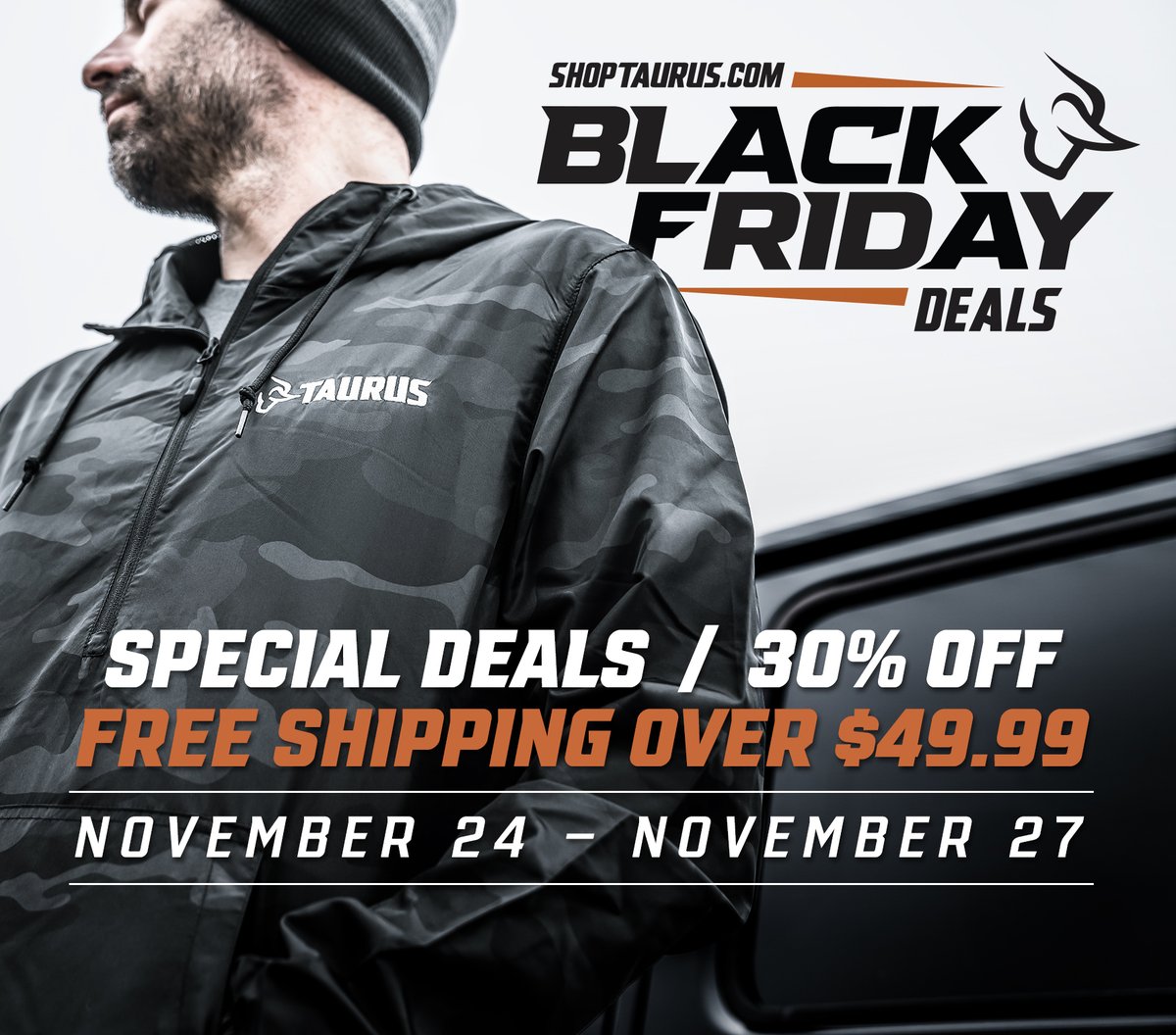 TaurusUSA's tweet image. 🚨 BLACK FRIDAY SALE 🚨 Our biggest sale of the year starts now with huge savings and special deals storewide! #ShopTaurus #BlackFriday #CyberMonday