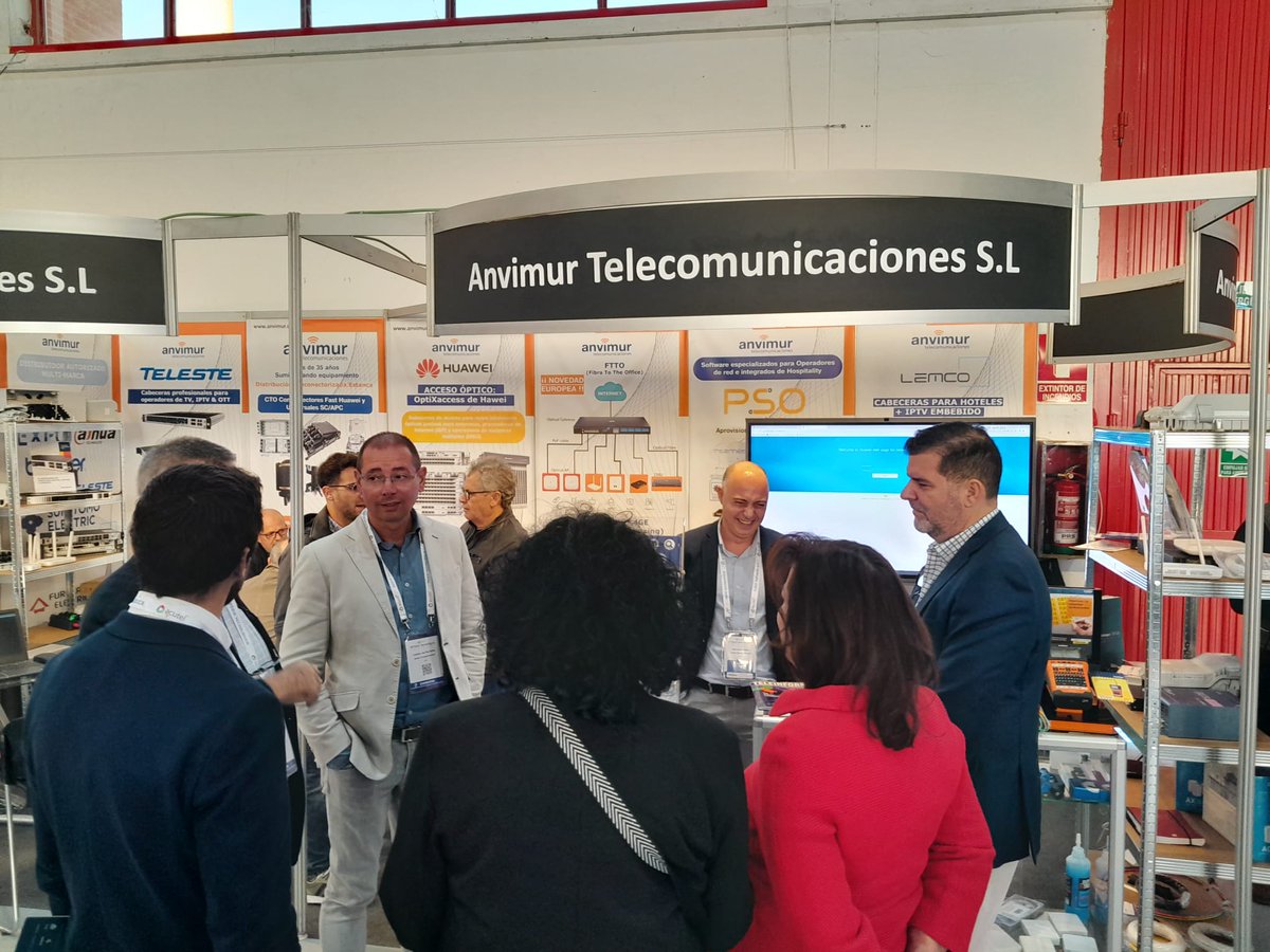 Anvimur's tweet image. Han sido dos días frenéticos de visitas a nuestro stand en la Feria @acutel.es  2023. Queremos agradecer a todos los que habéis venido a interesaros por nuestra novedades. Seguimos trabajando para haceros llegar lo último del sector 💪