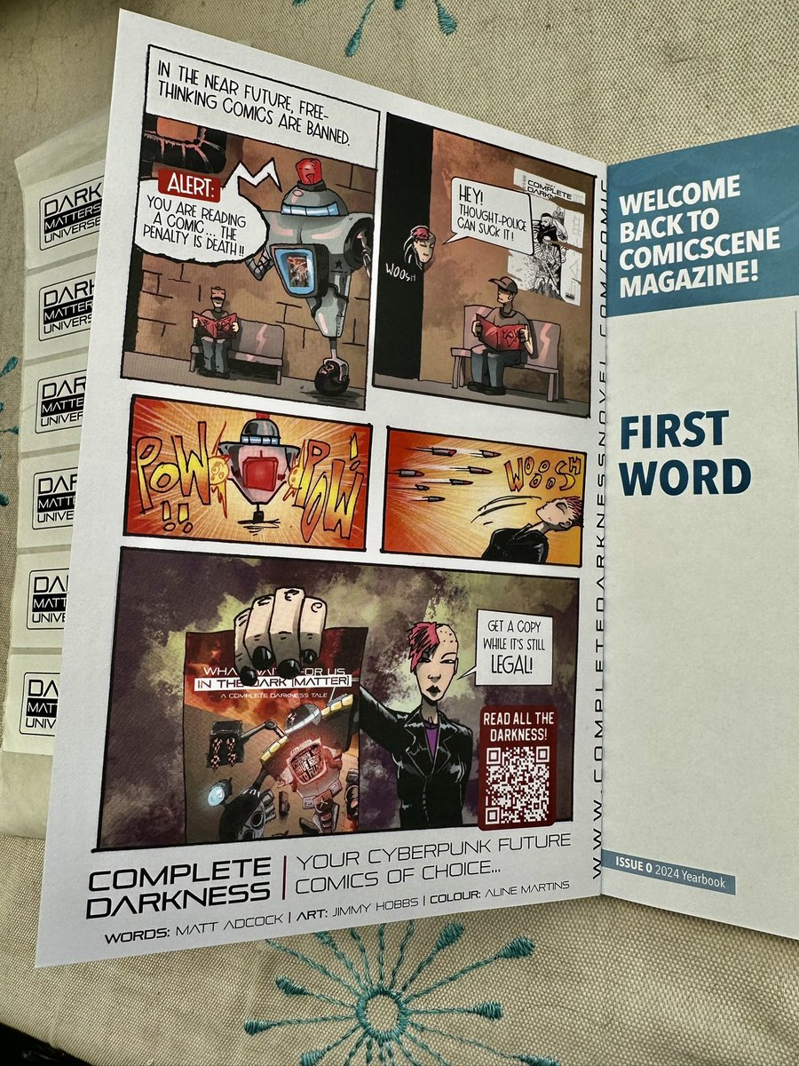 Cleric20's tweet photo. Love that Friday lunchtime feeling of packing up orders for comics sold…

Huge thanks to @ComicScenePlus as the advert has led to 52% more shop views and a bunch of people grabbing copies!!

See what’s available direct at: https://t.co/hB2dvoTL4w https://t.co/QKRNCJ6scN