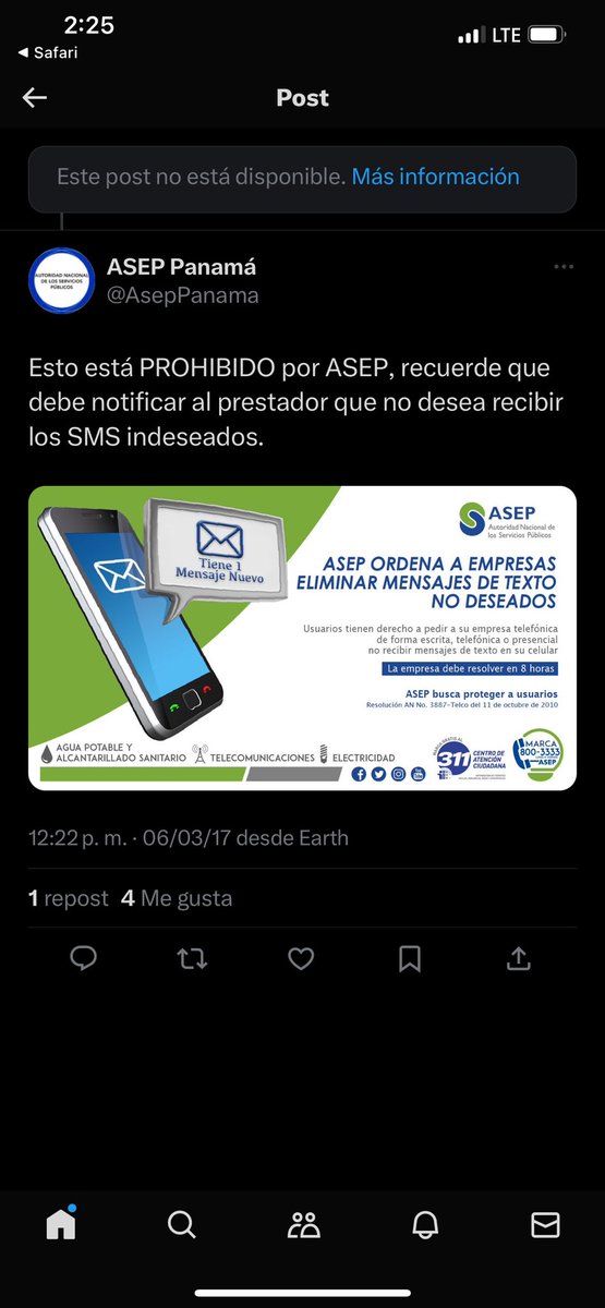 retweetpty151's tweet photo. @AsepPanama Buenos días , la empresa @Masmovilayuda me está agregando a concursos que me descuentan por SMS y ya he salido de los mismos y siguen descontándome el saldo por SMS , algo que está prohibido. https://t.co/MuvBNO47WY