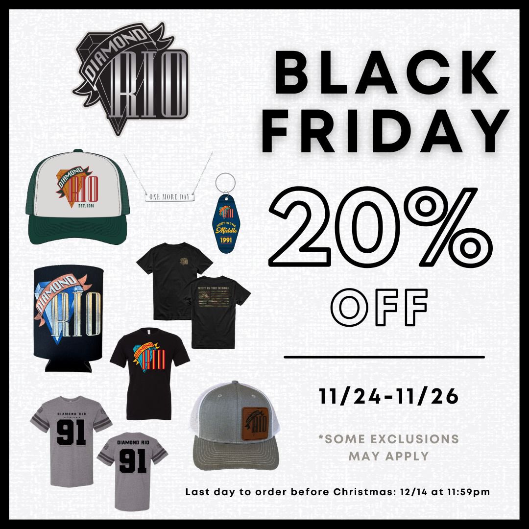 DiamondRioBand's tweet photo. Now thru 11/26 receive 20% off! Shop the Black Friday sale now! 

Shop here: https://t.co/FtjWSEcSN8 https://t.co/r7cPYqTV2s