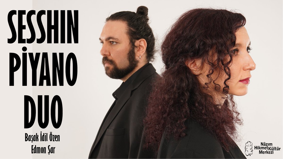 Sesshin Piyano Duo
23 Aralık CUMARTESİ, Saat: 20.00, Ruhi Su Salonu
İsmini ve müzikal esinini Zen öğretisinden alan Sesshin piyano ikilisi, 19. yüzyıldan çağdaş eserlere uzanan dört el piyano repertuvarından seçkiler sunuyor.
Bilet: nhkm.org.tr/etkinl.../kons…
<a href="/SeSshinDuo/">Sesshin Duo</a>