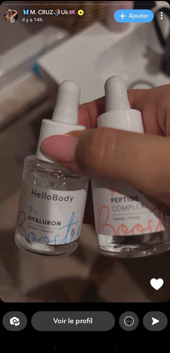 influcorrect's tweet image. #MelanieCruz

Marque  : #HelloBody 

Produit  : #serum
#creme

📆 23/11/2023 #Snapchat 
#ICE #PNC  

#influenceurs #influvoleurs 
.@urssaf .@ImpotsService .@DGCCRF .@gouvernement.@SignalConso.@Travail_Gouv.@justice_gouv.@pr_financier.@SignalArnaques