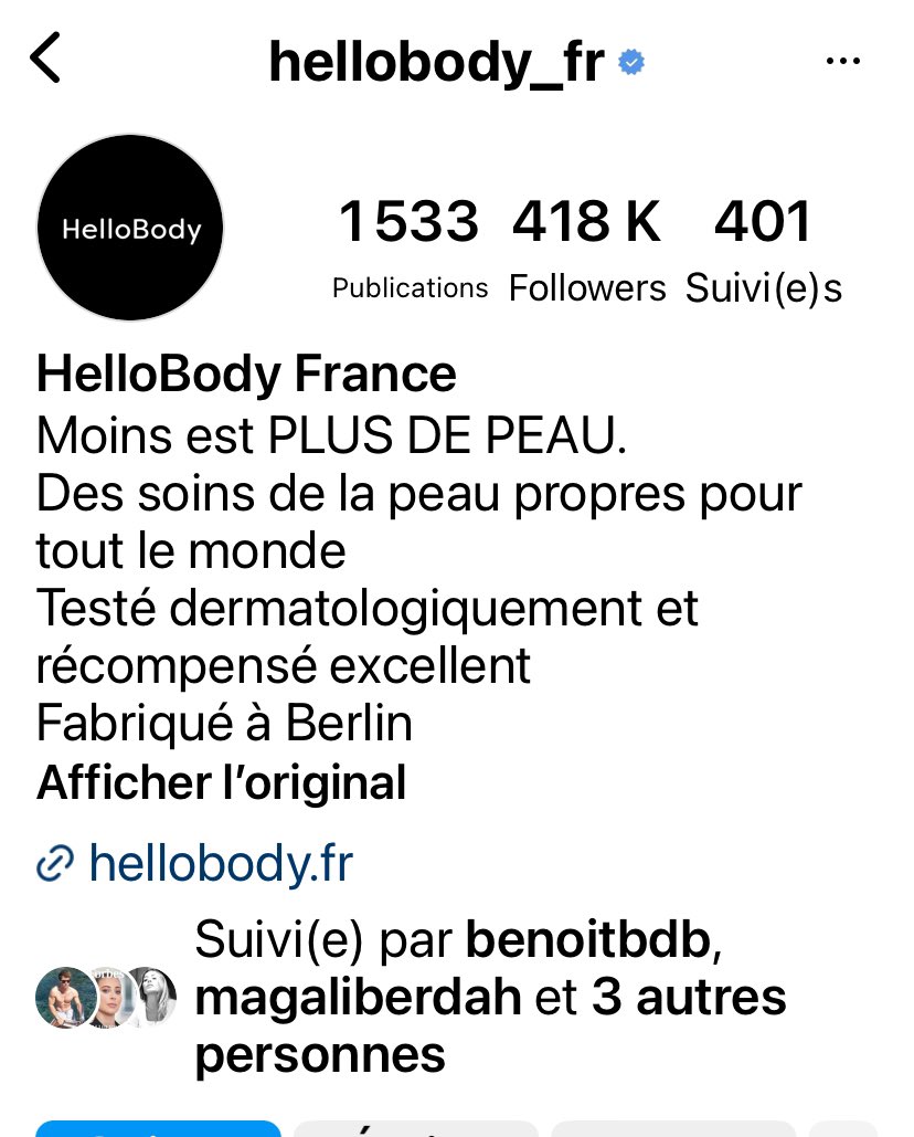 influcorrect's tweet image. #MelanieCruz

Marque  : #HelloBody 

Produit  : #serum
#creme

📆 23/11/2023 #Snapchat 
#ICE #PNC  

#influenceurs #influvoleurs 
.@urssaf .@ImpotsService .@DGCCRF .@gouvernement.@SignalConso.@Travail_Gouv.@justice_gouv.@pr_financier.@SignalArnaques