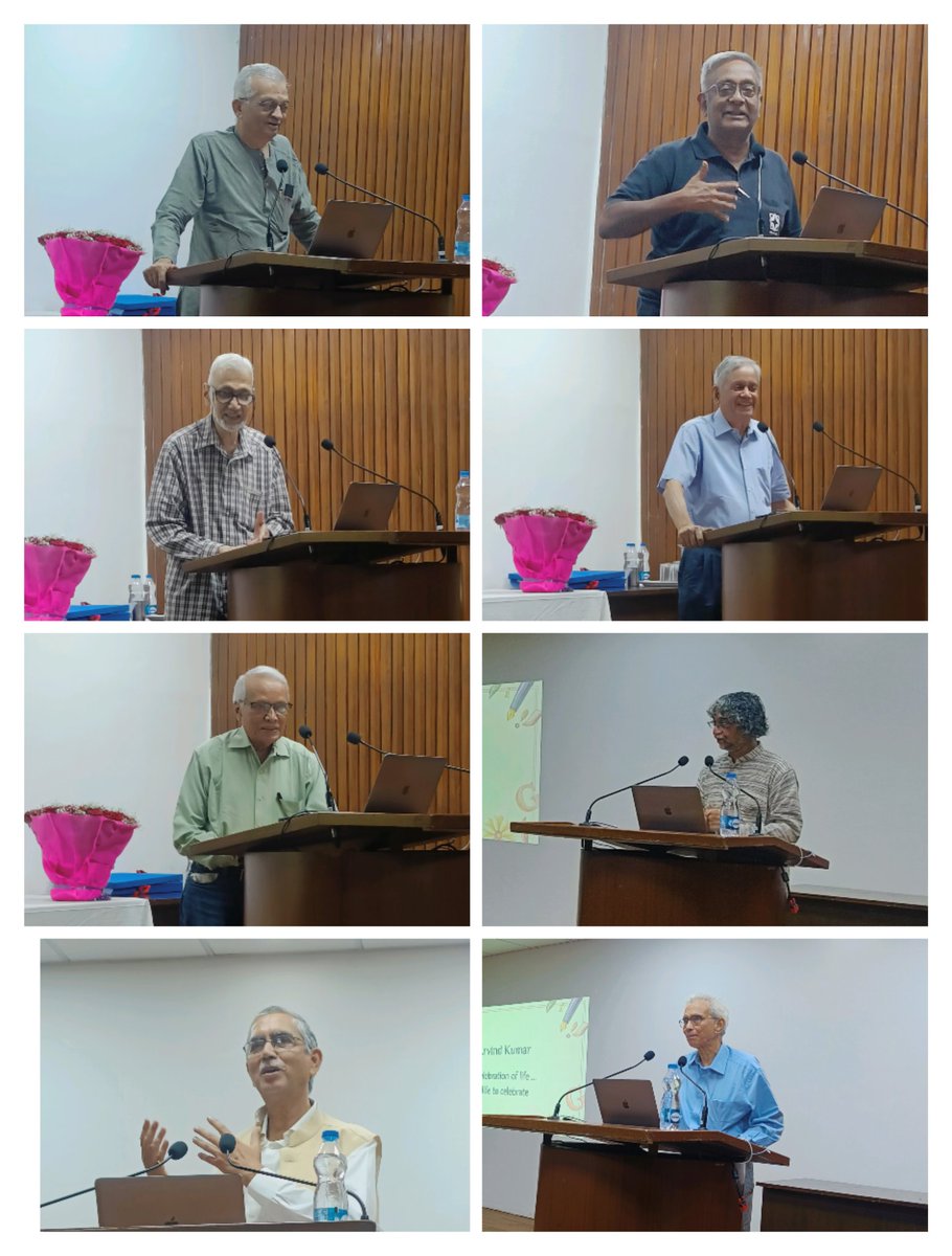 Honoring Former Director -Prof. AK's 80th birthday at SPEAK80! Colleagues and collaborators, staff of HBCSE reminisced about cherished moments, offering heartfelt wishes for a healthy and joyous journey ahead. 🎂🥳 #ProfAK #BirthdayCheers