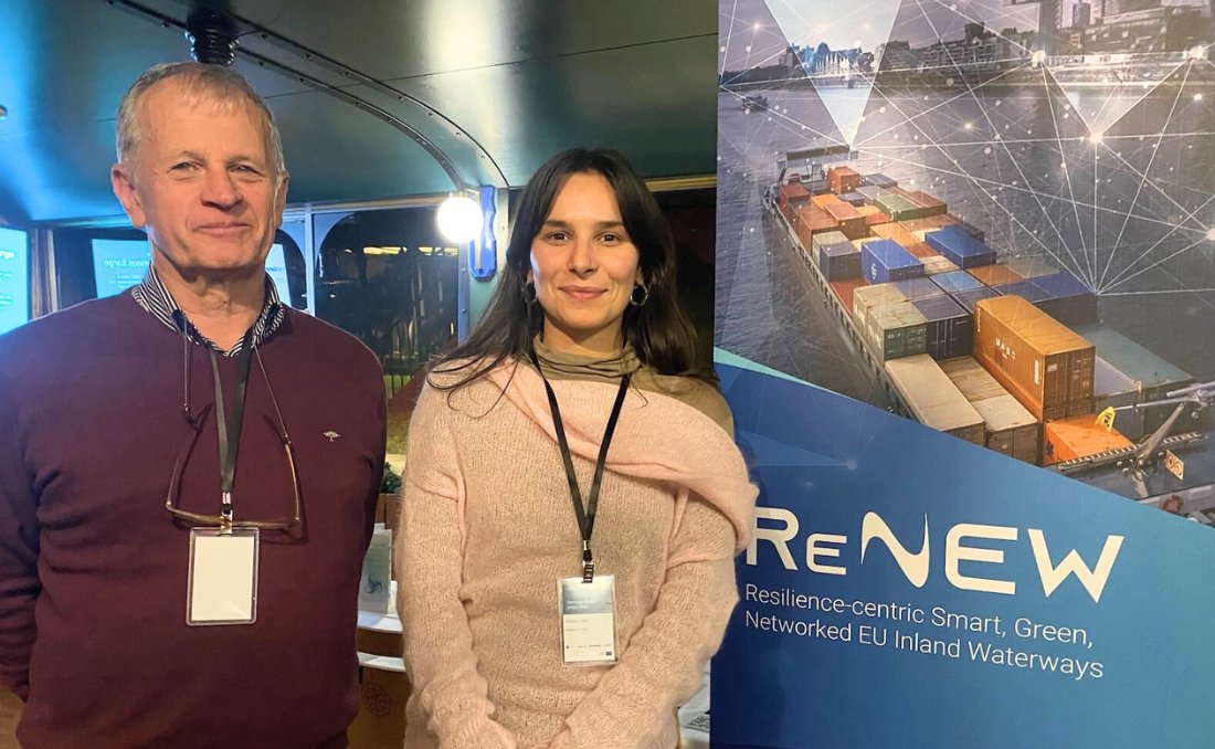 ReNEW_Waterways's tweet image. ReNEW was one of the selected demonstrator projects during the #DanubePortsDays held in Vienna on 23 &amp;amp; 24 November 2023 at thinkport VIENNA - smart urban logistics. 🌍🚢

The event was a great opportunity to discuss the state-of-the-art and the latest innovations in #IWT. 🌱💡