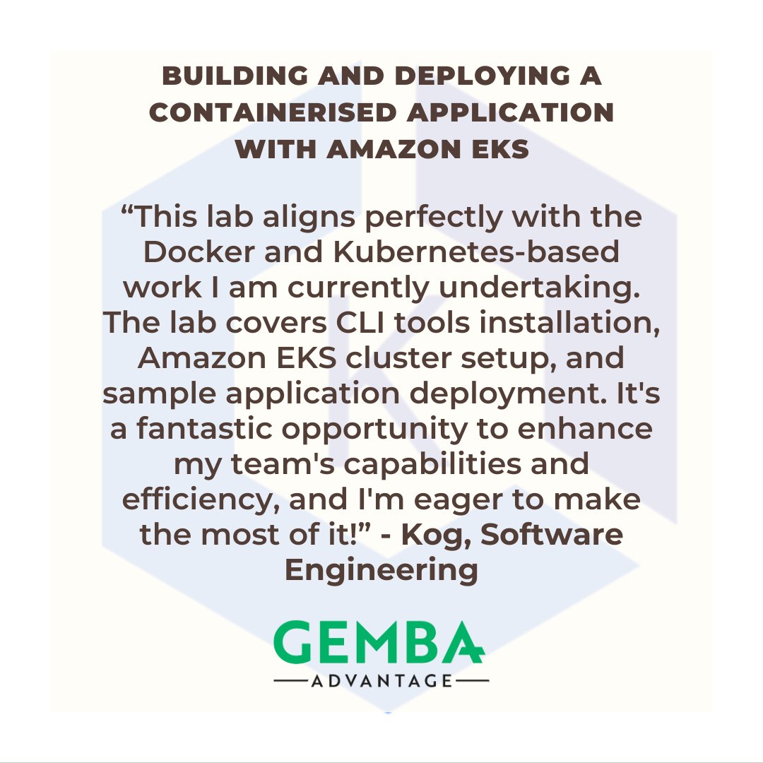gembaadvantage's tweet image. Junior Software Engineer Kog is heading out to @awscloud @awsreinvent and is looking forward to learning more about building and deploying containerised applications from Navi Kaur 🧑‍💻

#gembaatreinvent #amazoneks #applicationdeployment #reinvent2023 #AWSreInvent