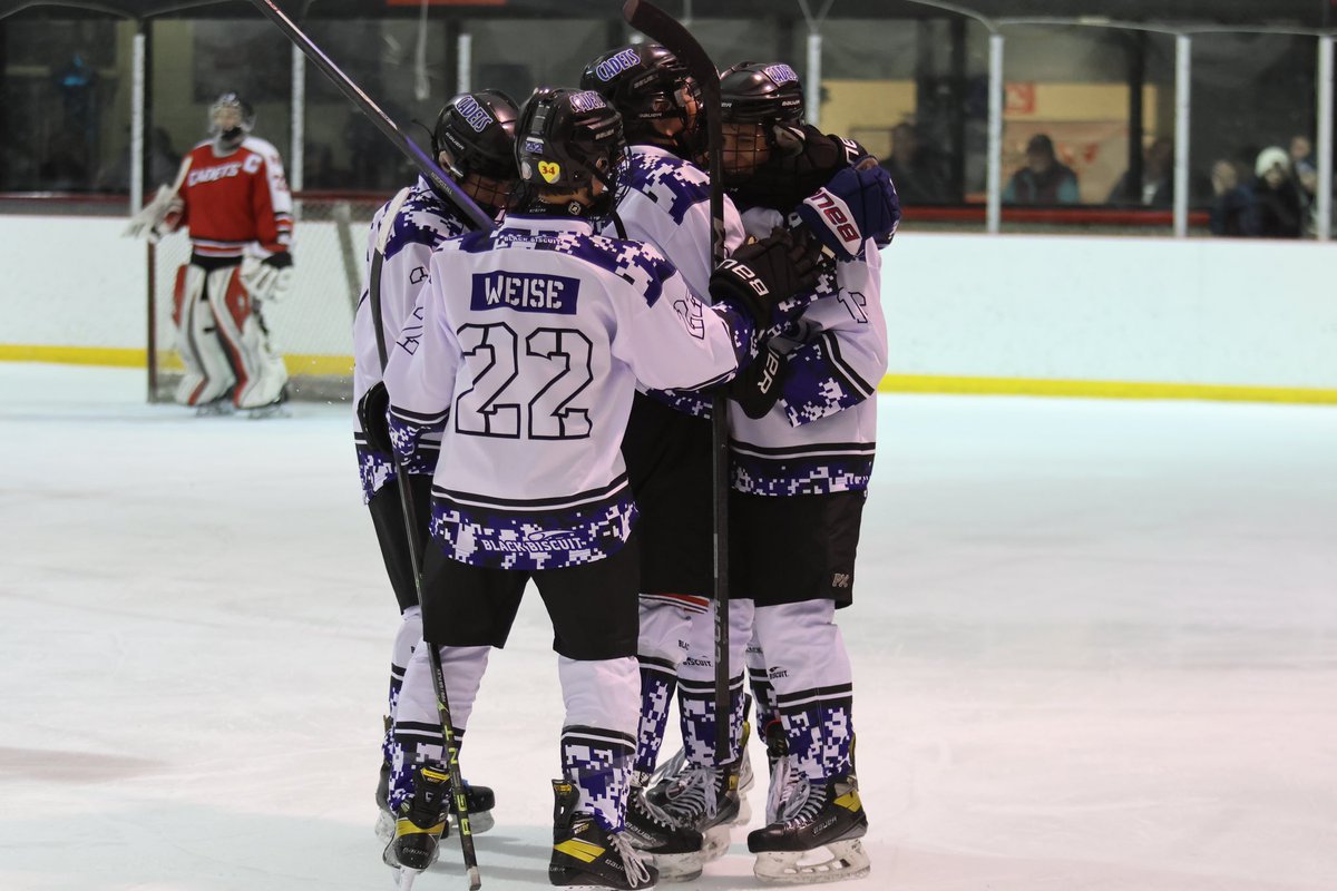 LSICadetHockey's tweet photo. Another “dress rehearsal” for the Cadets today. #puckdrop 4:30 at ACHF vs. ADK. Come support your Cadets! #family #LSIHack @lasallecbc https://t.co/IsJYPvhWs7