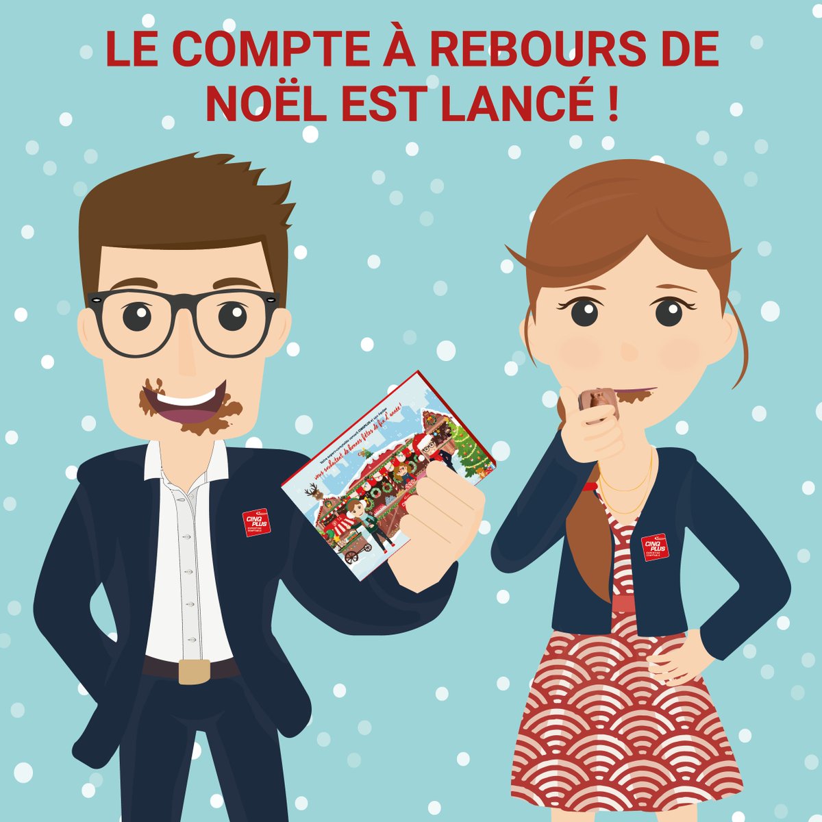 cinqplusexperts's tweet photo. 1, 2, 3... J-31 avant #noël ⏰ Chez #CINQPLUS on attend les fêtes de fin d'année avec grande impatience et vous ? 🎅🏼🎄 https://t.co/BT1TteouaG