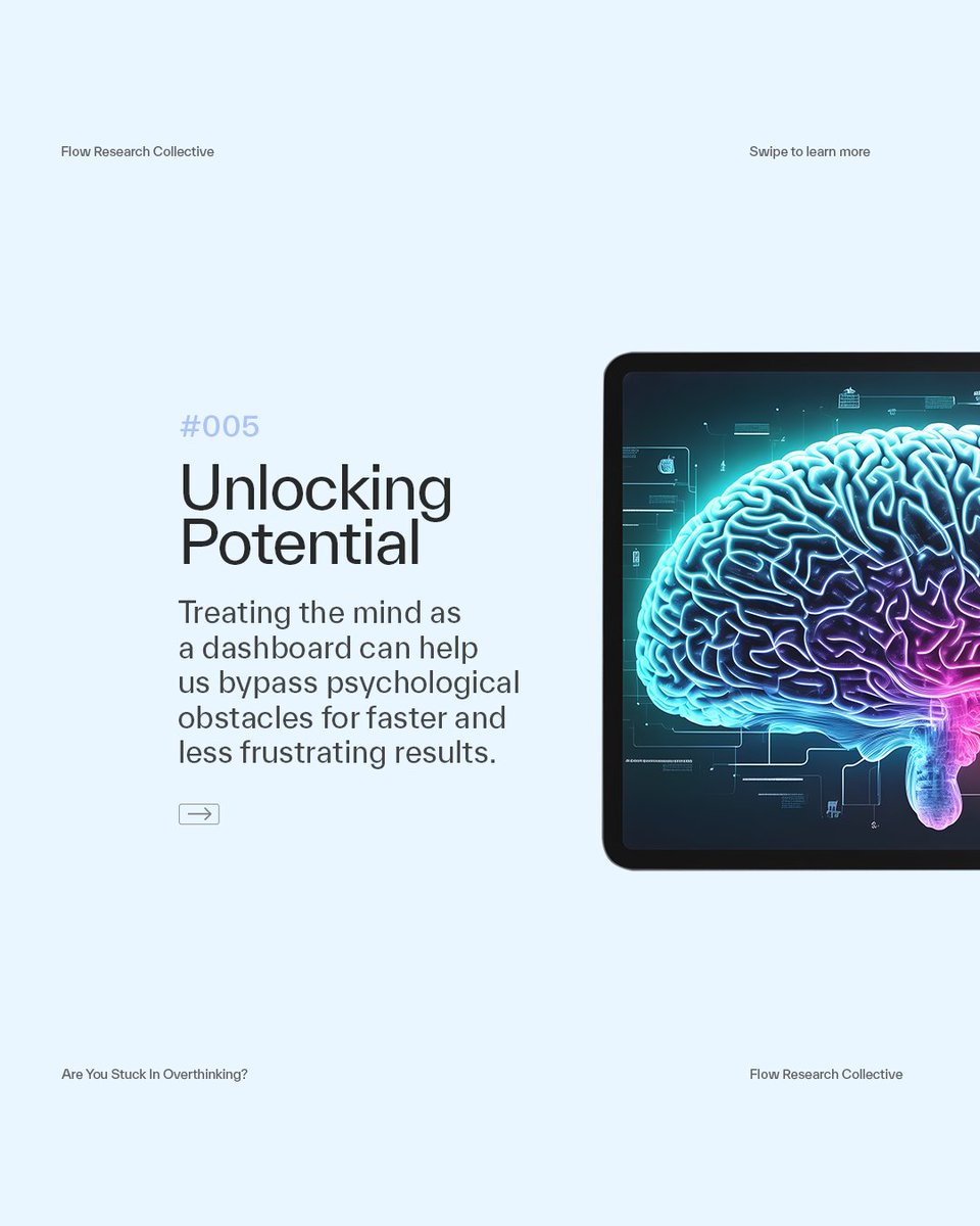 thefrc_official's tweet image. Mind as a dashboard: Bypassing psychological obstacles for faster, less frustrating results. 🚀🧠 #UnlockingPotential #MindfulApproach