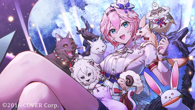 【お知らせ!】 鷹嶺ルイちゃん()の 11/27㈪ 2周年LIVE『ANIMAL』 キービジュアルを撮らせていただきました!  お仕事でこんなに動物担当したことなかったから新鮮～～! ルイ姉のライブ楽しみすぎる! みんなで絶対観よう～!  #鷹嶺ルイ2周年LIVE
