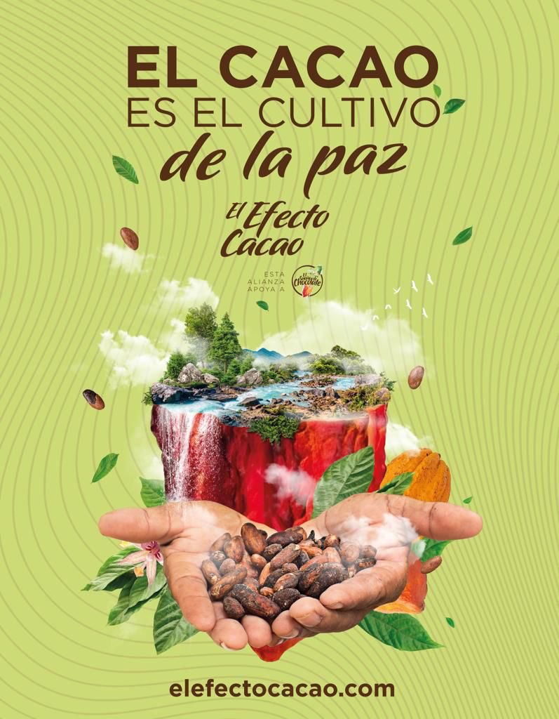 ¡El #Chocoshow2023 empieza con el evento de cierre de El Efecto Cacao! Después de 5 años de trabajo con las comunidades cacaocultoras hemos sembrado esperanza para cultivar paz. Sigue toda la información del evento en vivo a través del perfil de @ElEfectoCacao.