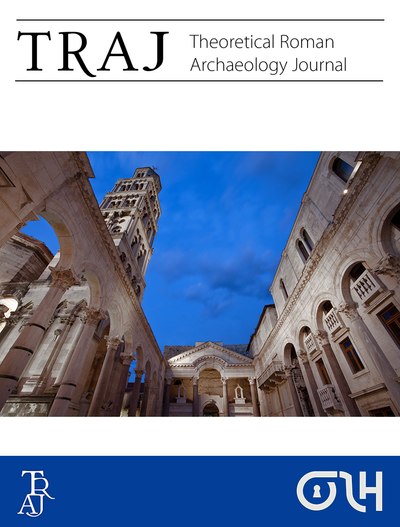 😍 Check out the cover of #TRAJ vol. 6! Featuring Diocletian's Palace from Split & the design skills of @DrFranMazzilli, we particularly love this one. Our first articles are already published, with much more on the way! traj.openlibhums.org/issue/911/info/