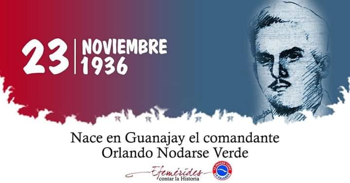 Noviembre 23 de 1936, Nacimiento del comandante Orlando Nodarse Verde.#EMROHAb #TenemosMemoria