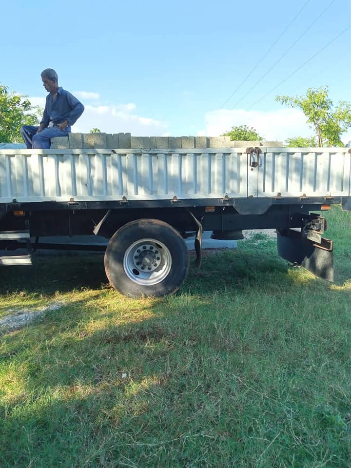 UEB occidente. Traslado de materiales para las obras, estación de bombeo Waterloo provincia de Artemisa.#EMROHab #vamosxmas