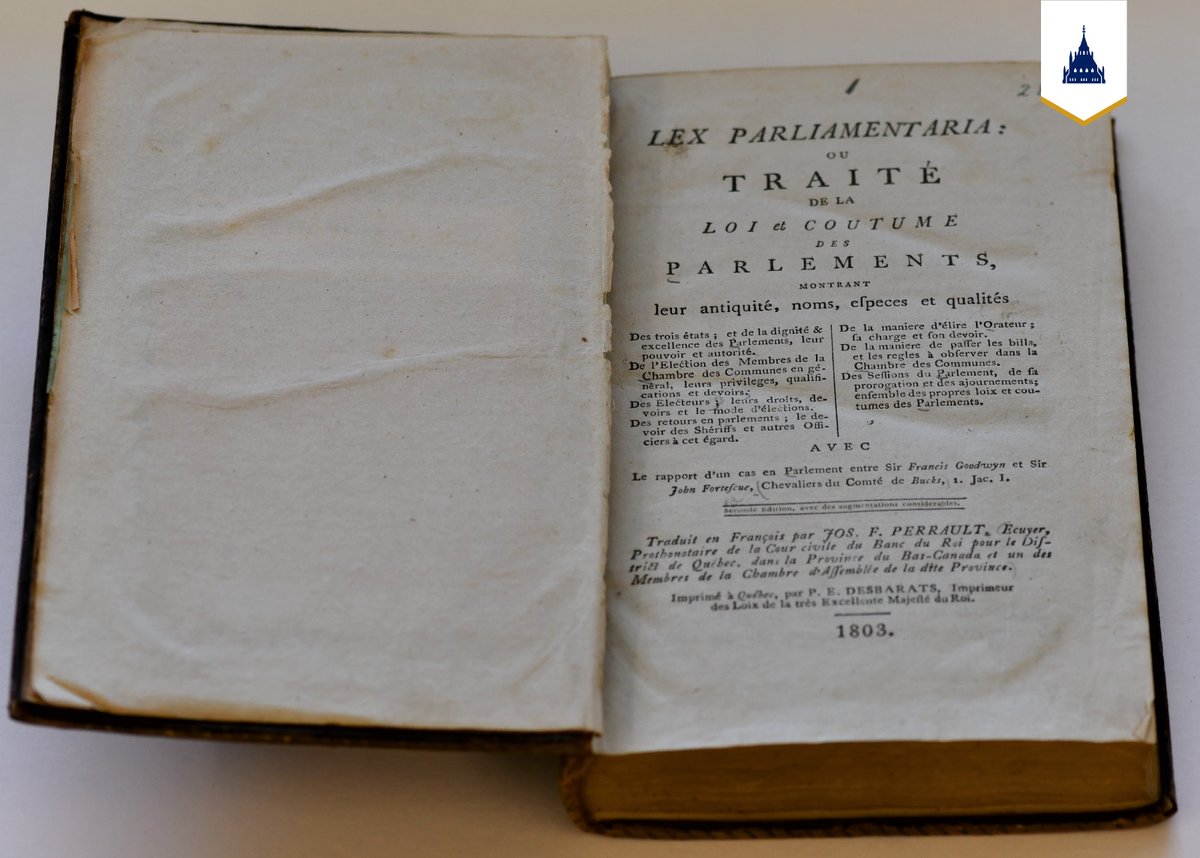 Bibliothèque du Parlement tweet media