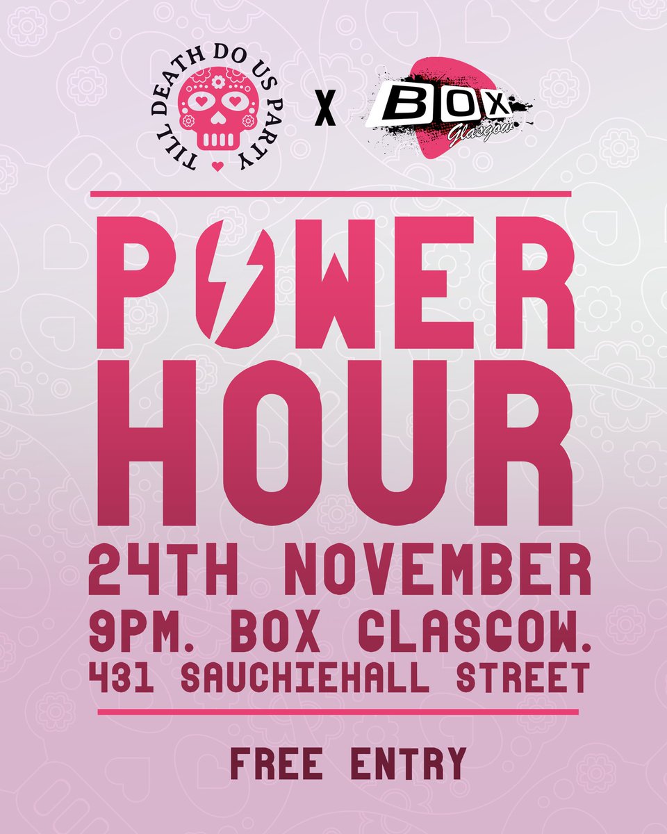 If anyone in Glasgow is around and wanting a bit of live music tonight, our band are playing at Box Glasgow. 9pm kick off. 

I’ll be around having a few beers before/after so come and say hi!