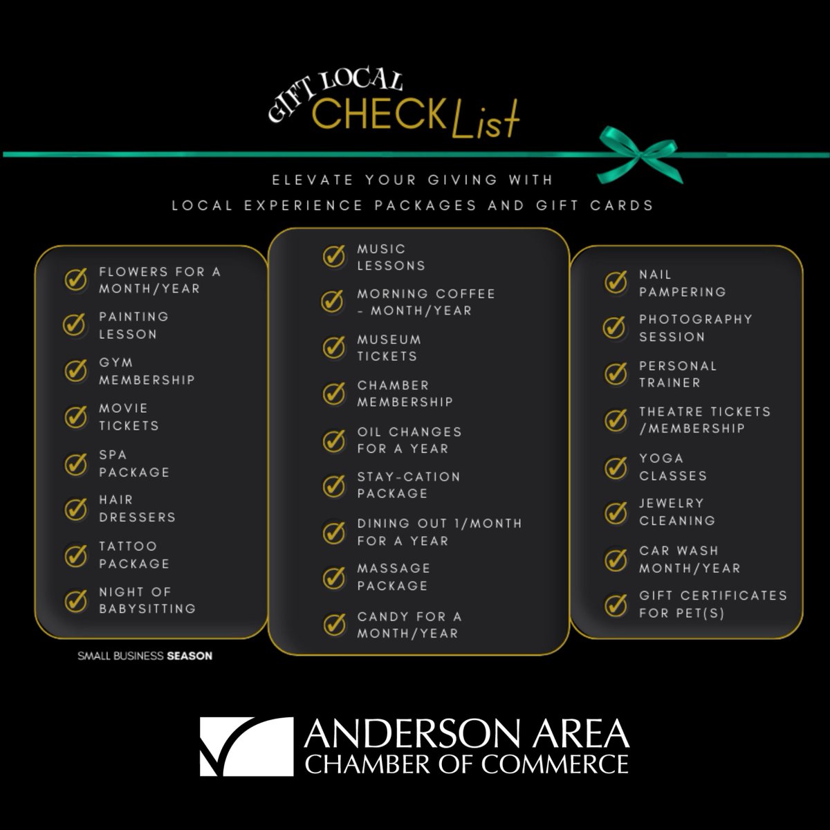 Looking for gift ideas this Black Friday? Give the gift of a local experience! 🎄🎁