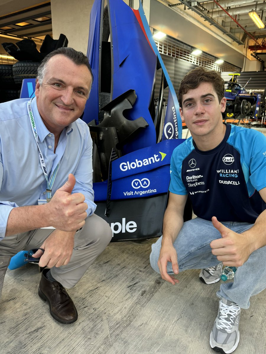 migoya's tweet photo. @FranColapinto vamos mañana !!! https://t.co/hlEXc0q0nH