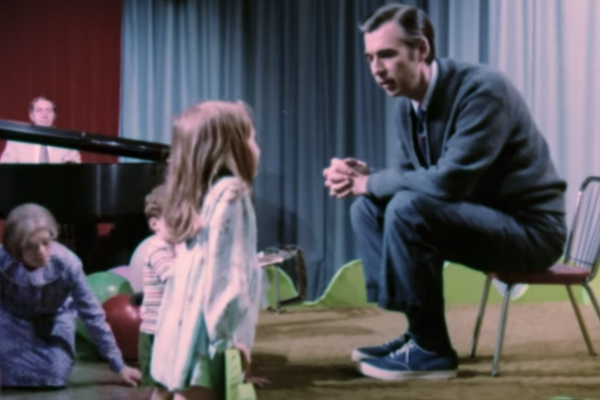 wqed's tweet photo. "Love begins with listening." - Fred Rogers 💙 #FridayFred https://t.co/lBgqi8GyDh