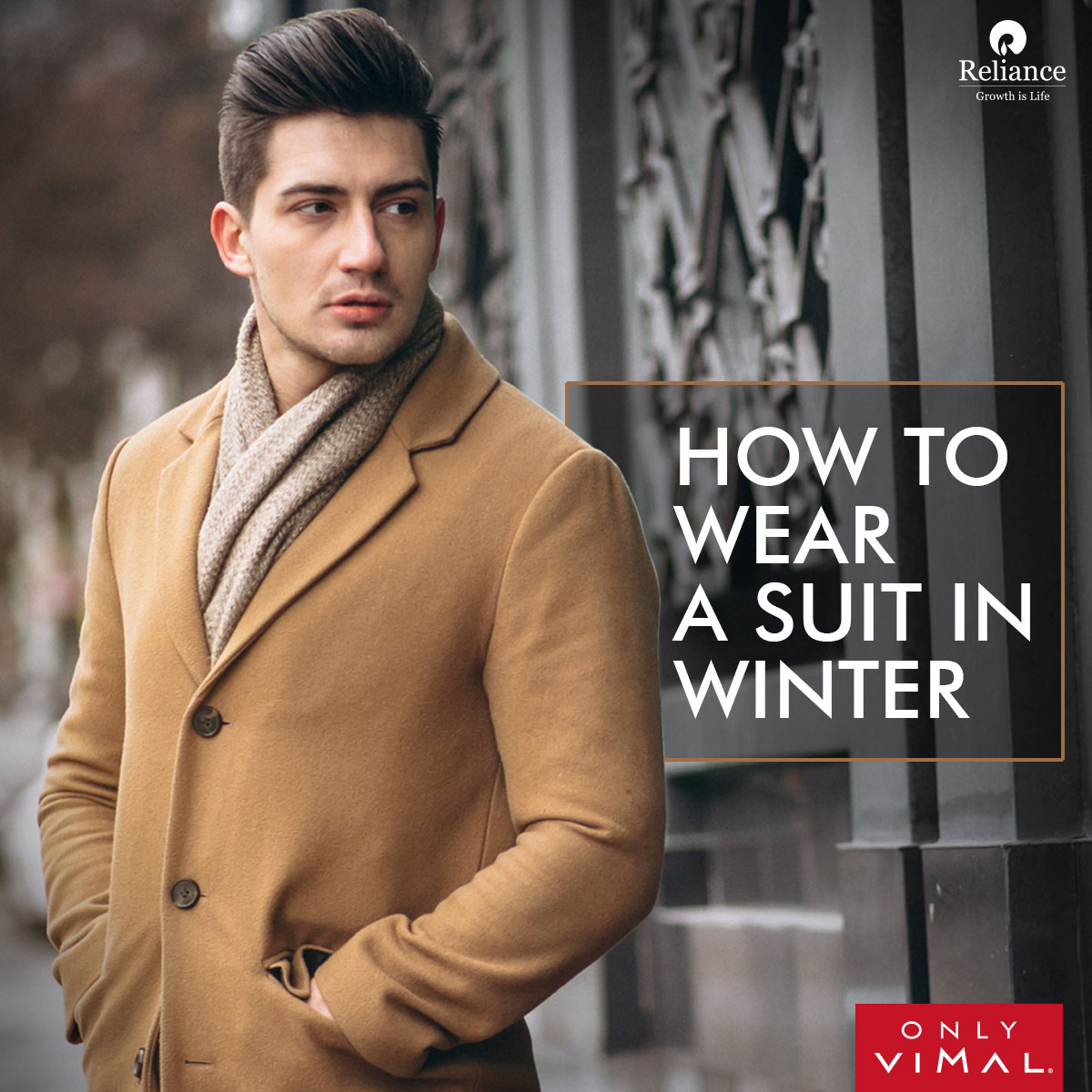 OnlyVimal_India's tweet photo. As winter sets in, stay warm and effortlessly stylish with Only Vimal's fabric collections. 
#Reliance #RelianceIndustries #OnlyVimal
#SuitingTips #WinterTip https://t.co/1Rfzg7hOeu