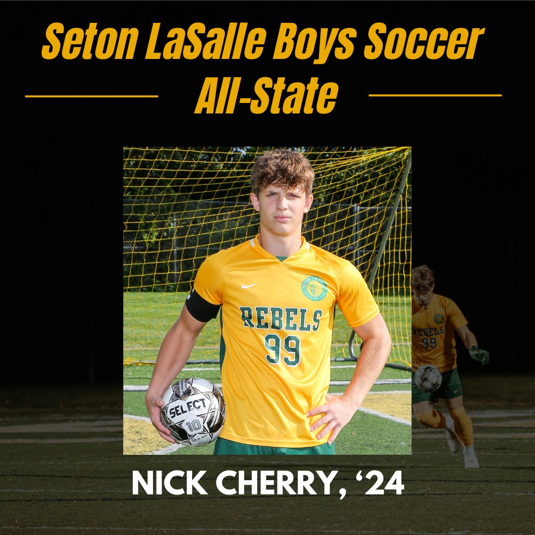 Congratulations to Nick Cherry, ‘24, on being voted 1A All-State 2023! #BeAChampion #BeARebel