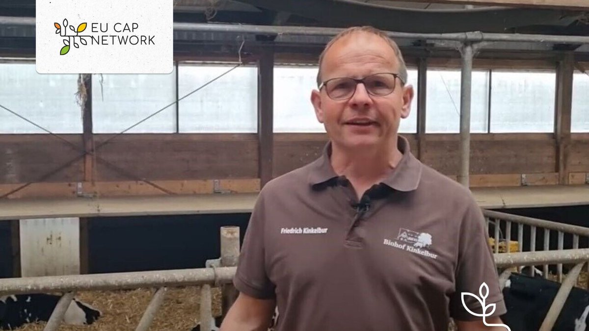Inspiring experience of a #dairy farmer in Germany who increased his farm’s performance by improving calves’ living conditions 🐮

📽 Watch the video: bit.ly/40QSo6U

#EU4AnimalWelfare #organicfarming