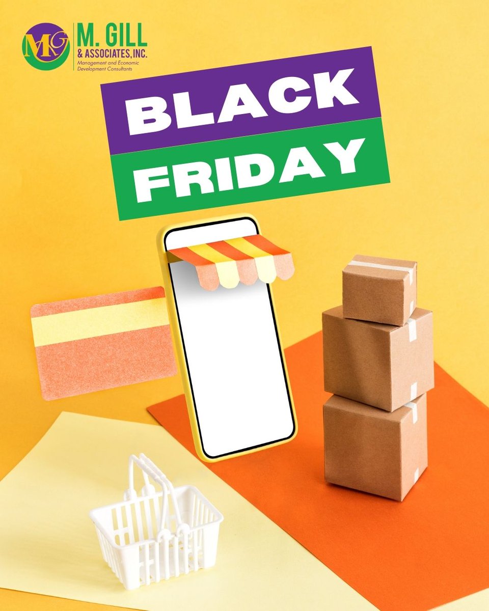 Black Friday is here! Let's make this shopping spree count—be sure  to support small minority-owned businesses!  #SupportLocal #ShopLocal #BuyBlack