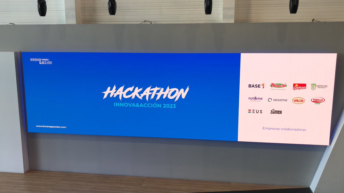 JuanPastorBus's tweet photo. Todo preparado para una edición más del Hackaton de #Innova&amp;accion #Hackathoninnova2023 https://t.co/ZIFOMUWtVJ