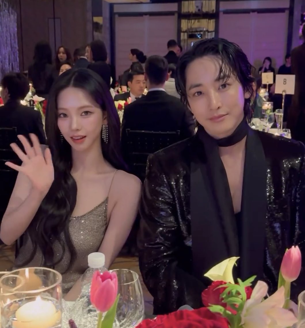 ujiminphoria's tweet image. Karina with Lee Soohyuk