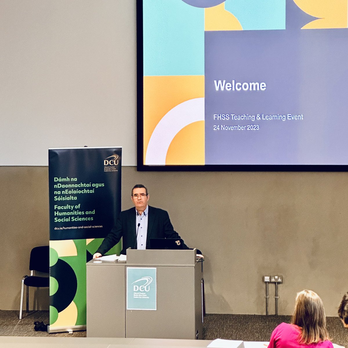 Rob L (he/him) (@lowneyrob) on Twitter photo Lovely to hear from <a href="/dhand67/">Derek Hand</a>, Dean of <a href="/HumanitiesDCU/">Faculty of Humanities & Social Sciences @ DCU</a> about the intertwined activities of learning and teaching, at today’s faculty teaching and learning event in <a href="/DCU/">Dublin City University</a> Lovely to hear from <a href="/dhand67/">Derek Hand</a>, Dean of <a href="/HumanitiesDCU/">Faculty of Humanities & Social Sciences @ DCU</a> about the intertwined activities of learning and teaching, at today’s faculty teaching and learning event in <a href="/DCU/">Dublin City University</a>