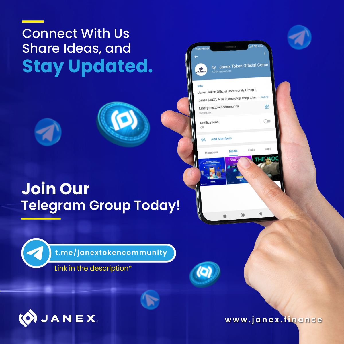 Janex Token tweet media