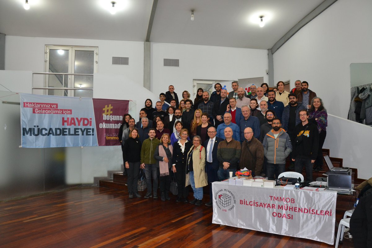 Bilgisayar Mühendisleri Kurultayı Tamamlandı

bmo.org.tr/2023/11/24/bil…

Her dönem bir kez düzenlediğimiz Bilgisayar Mühendisleri Kurultayı’nın (BMK) dördüncüsü  Galatasaray Üniversitesi Ortaköy Yerleşkesinde iki gün süren oturumlarla  tamamlandı.

#BMK2023