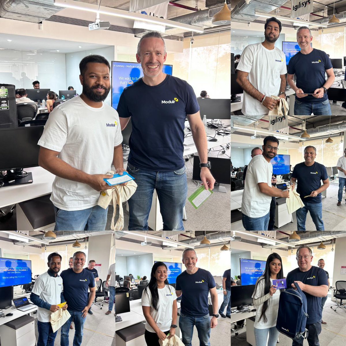 ModulrFinance's tweet image. Exciting times at Modulr! 🚀

We visited @Blenheim_India this week to lay out the next chapter of the Modulr story. 

But, the highlight was awarding the Modulr Value Award and BC Value Awards to the team – an acknowledgment of their  outstanding contributions 👏