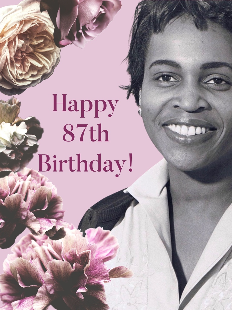 DorothyBGilliam's tweet photo. Today I thank God for 87 years of life! To see my children and grandchildren achieve their goals, to watch our nation change, and see our youth rise up for justice - these things make my heart swell! 

I’m extremely #blessed! Thank you for birthday wishes! https://t.co/h7JykFQpQV